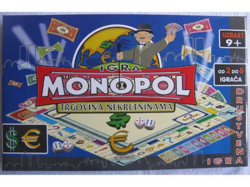 Monopol drustvena igra SRB - Azijashop