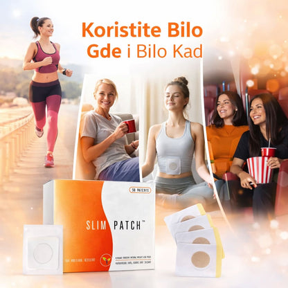 slim patch flasteri za mrsavljenje svakodnevna upotreba 30 kom
