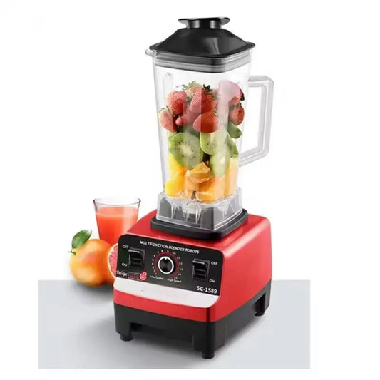 Smoothie blender sa svežim voćem za zdrave napitke i šejkove