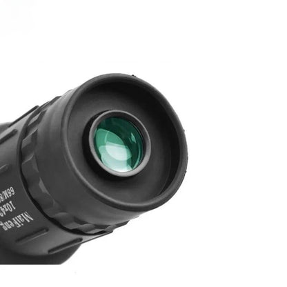 Kvalitetno zeleno socivo na monokularu za ostar i jasan prikaz na daljinu
