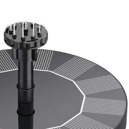 fontana na solarni pogon sa integrisanim panelom za napajanje pumpe