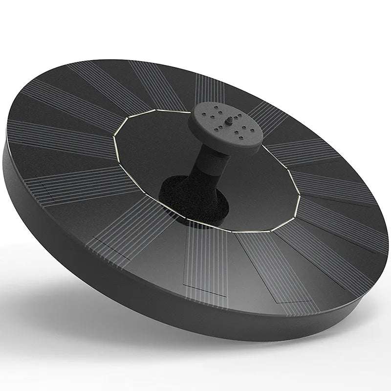 solarna pumpa za fontanu sa solarnim panelom