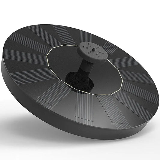 solarna pumpa za fontanu sa solarnim panelom