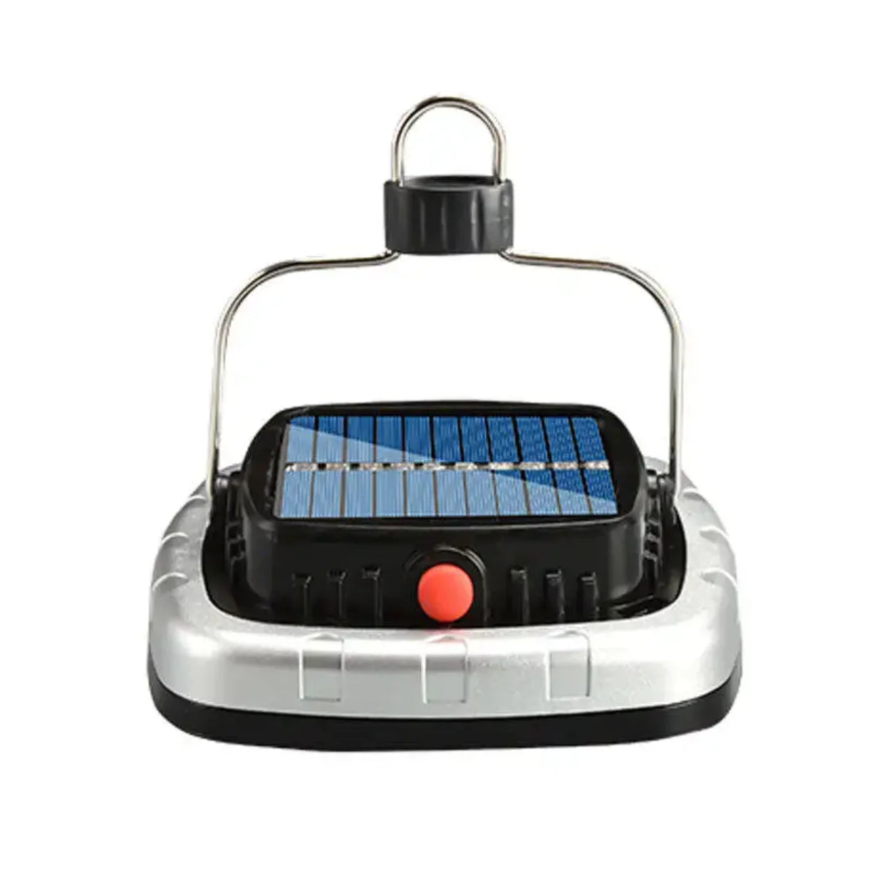 Solarna kamperska lampa sa solarnim panelom i sklopivom ruckom