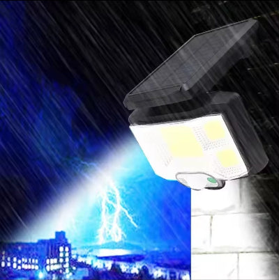 Vodootporna solarna lampa za fasadu dvoriste kucu senzor kretanja spoljna rasveta nevreme
