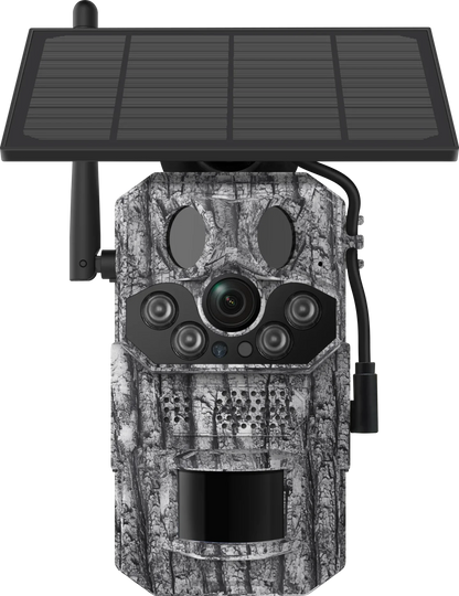 Solarna lovacka kamera sa solarnim panelom i pir senzorom