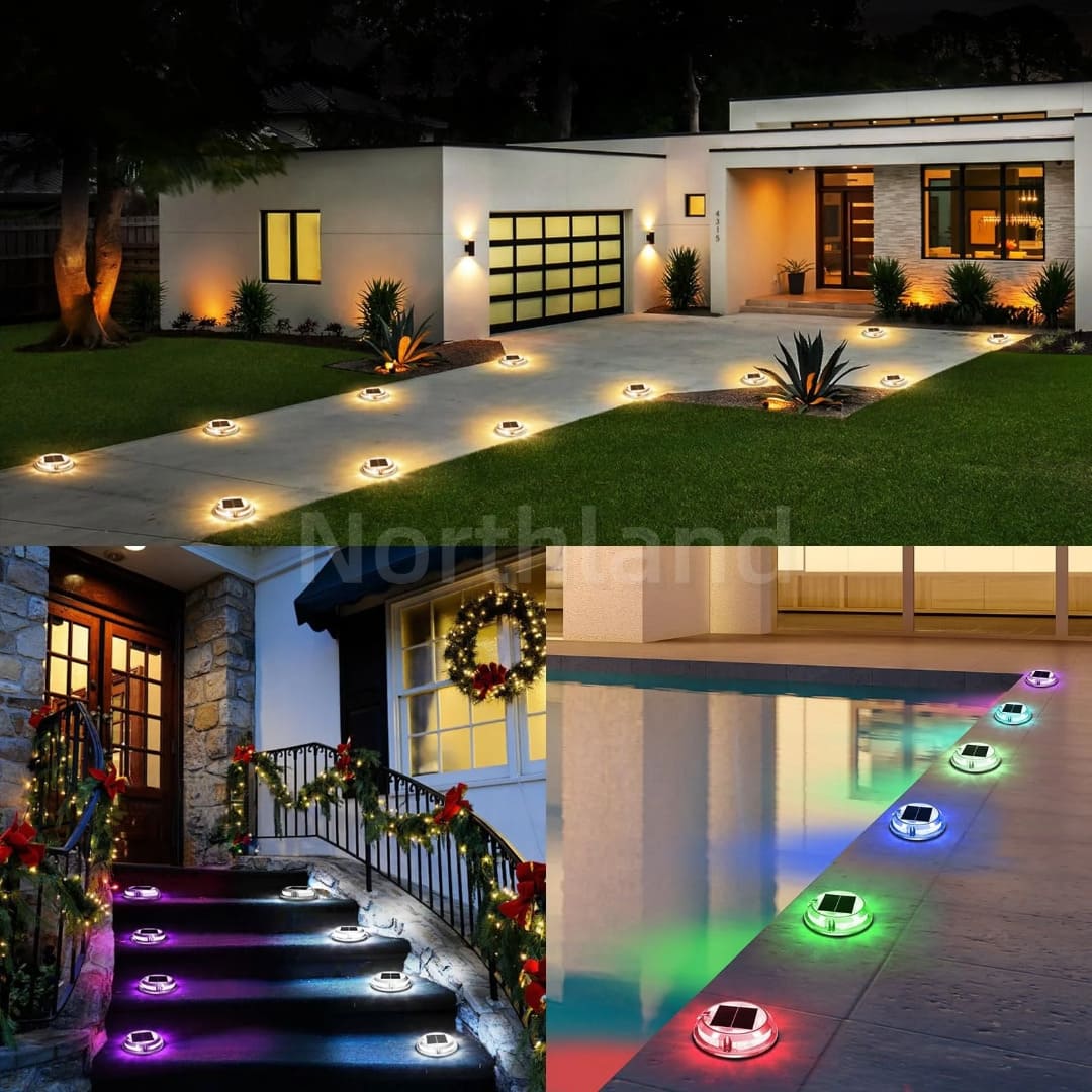 Solarna podna lampa za osvetljenje prilaza bazena i stepenista otporna na vlagu