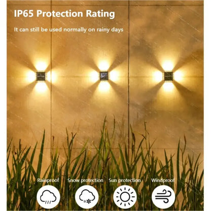 Solarne zidne lampe sa IP65 zastitom koje rade i po kisi
