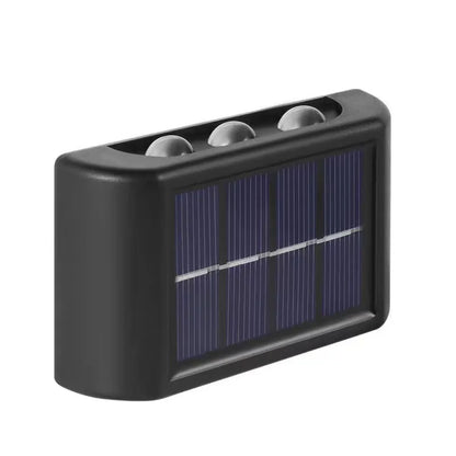 Solarna zidna lampa sa solarnim panelom i tri LED diode
