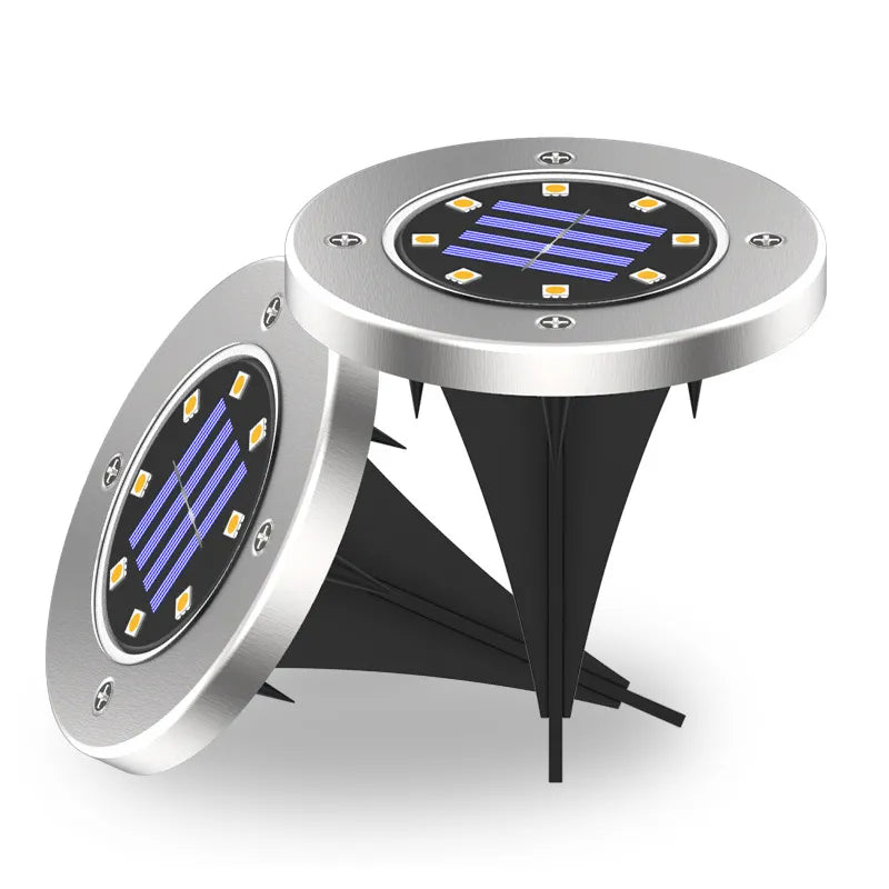 ugradna solarna led lampa sa panelom i diodama