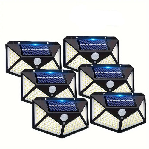 Solarne lampe za dvoriste sa senzorom pokreta LED spoljna rasveta za kucu set od sest stedljive solarne svetiljke prodaja.