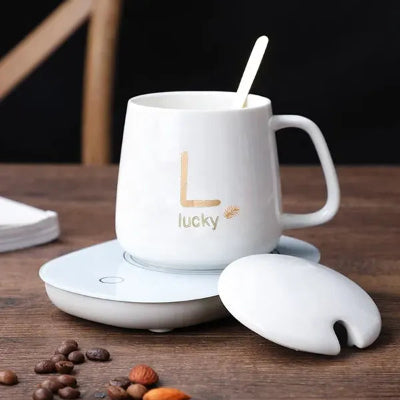 Set bele solje sa grejacem i kasicicom (Lucky model)