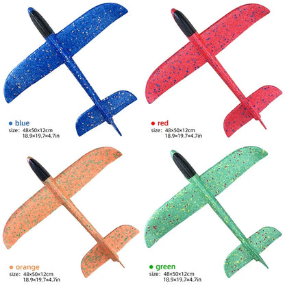 avion od pene dimenzije 48x50x12cm plavi crveni zeleni narandzasti