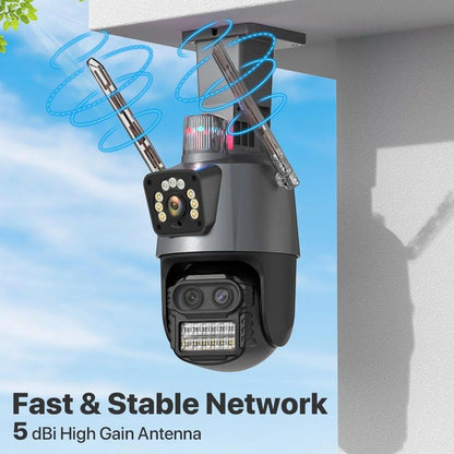 Spoljna nadzorna kamera sa dvostrukom wifi antenom visokog pojacanja za stabilnu mrezu
