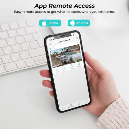 Spoljna nadzorna kamera sa daljinskim pristupom putem mobilne aplikacije za Android i iPhone