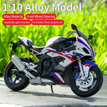 Metalni sportski motor model 1 10 napolju sa oznacenim funkcijama