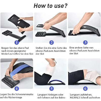 Detaljno uputstvo za upotrebu masazera za ledja i vrat podesavanje nivoa relaksacije istezanje kicme i misica