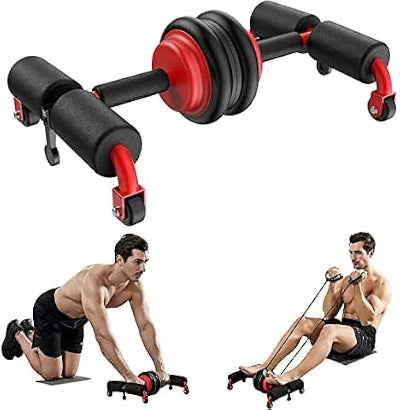 Profesionalna sprava za trbusnjake rolo tocak za vezbanje misica stomaka ruke i ramena kucni fitness trening oprema