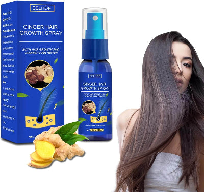 EELHOE sprej za rast kose sa ekstraktom djumbira. Jaca kosu i podstice rast novih vlasi.