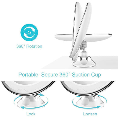 Stabilno vakuum postolje za LED ogledalo, osigurava cvrsto prijanjanje na glatke povrsine