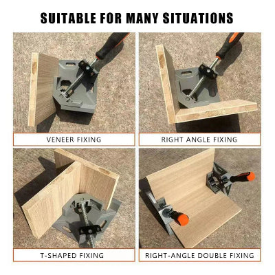 Ugaona stega za drvo i metal ima siroku primenu za spajanje materijala pod pravim uglom.