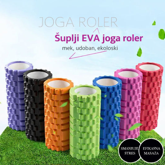 Šuplji EVA joga roler za masažu i opuštanje mišića