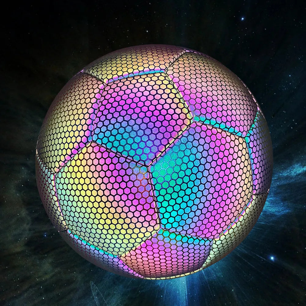 fudbalska lopta koja svetli u mraku sa led efektom u nocnoj igri