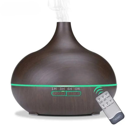 tamni aroma difuzer daljinski upravljac led svetlo ultrazvucni ovlazivac