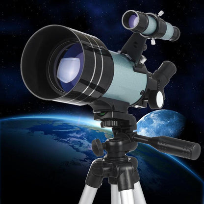 astronomski teleskop sa stativom za posmatranje meseca i zvezda