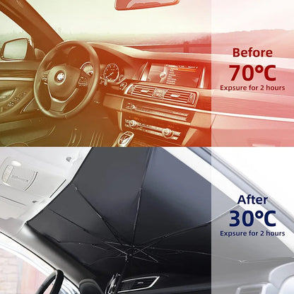Suncobran za auto na rasklapanje – zaštita od sunca i toplote