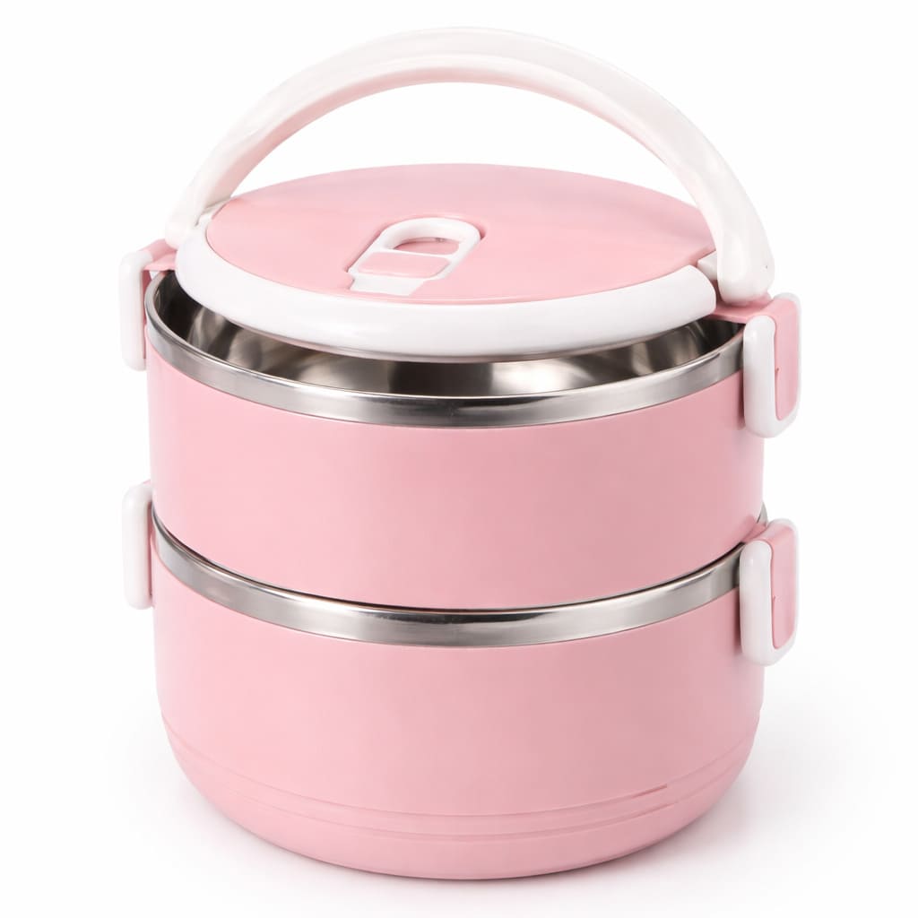 Termo posuda za hranu sa dve posude za razdvojene obroke