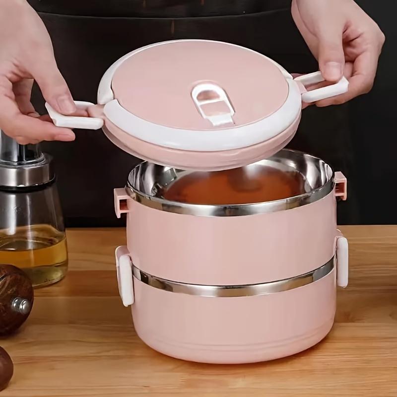 Termo posuda za hranu sa sigurnosnim kopcama i poklopcem