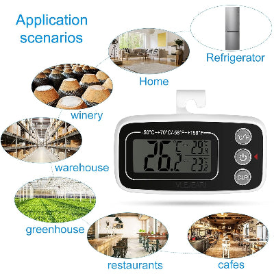 Termometar za kucu restoran vinarija staklenik magacin siroka primena