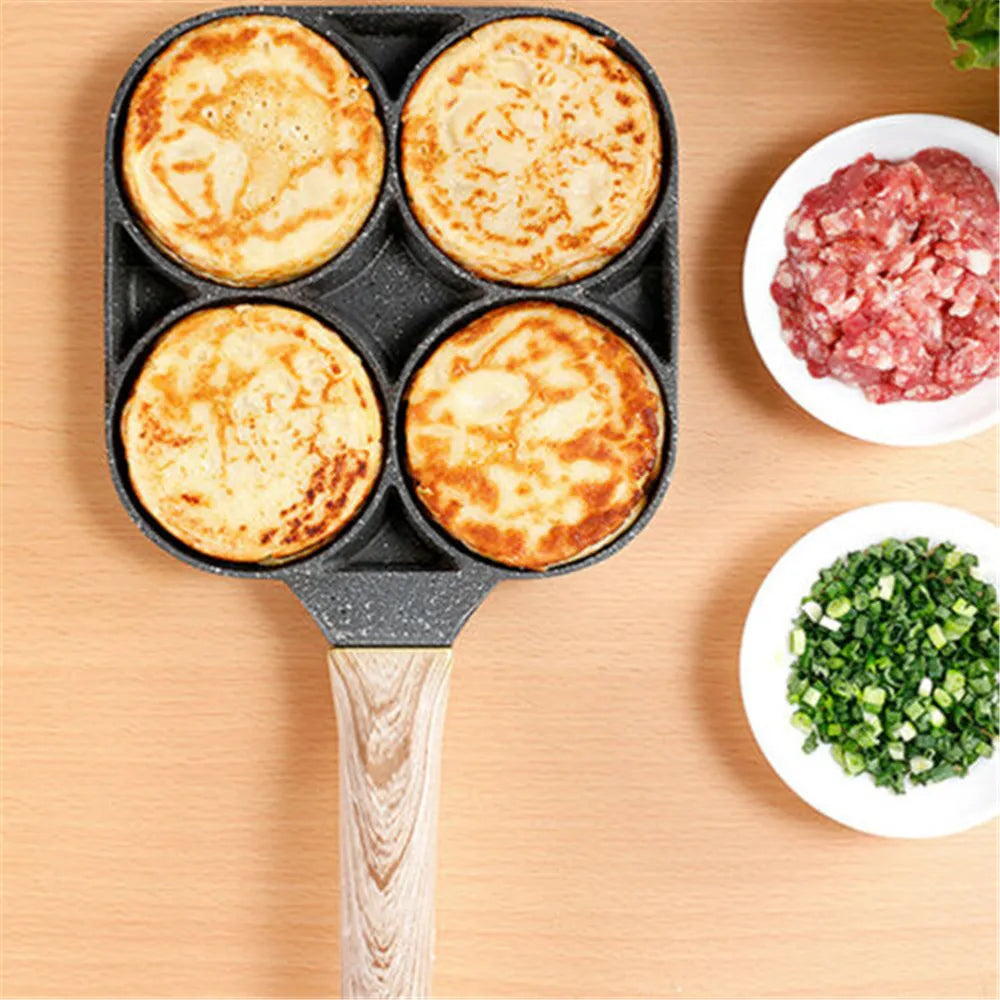 tiganj za mini palacinke cetiri odeljka