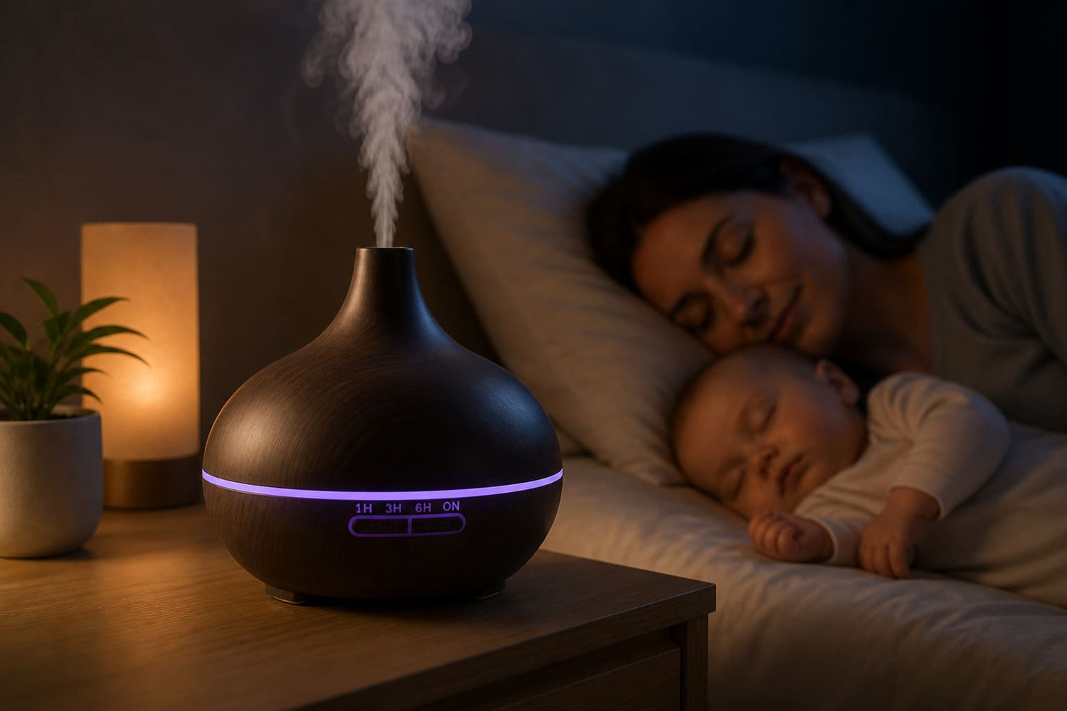 tihi aroma difuzer spavaca soba beba ovlazivac vazduha