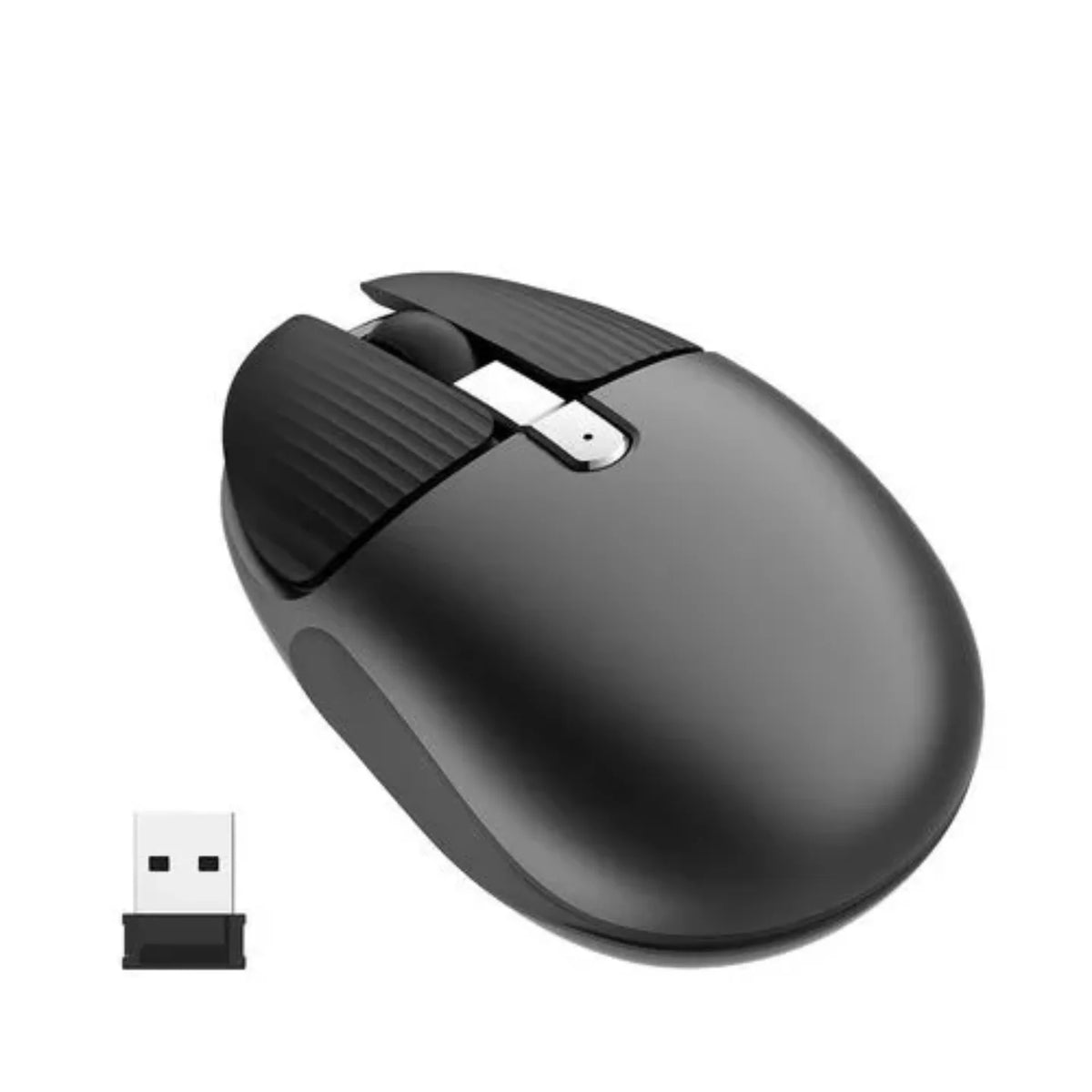 Crni tihi bezicni mis sa USB prijemnikom