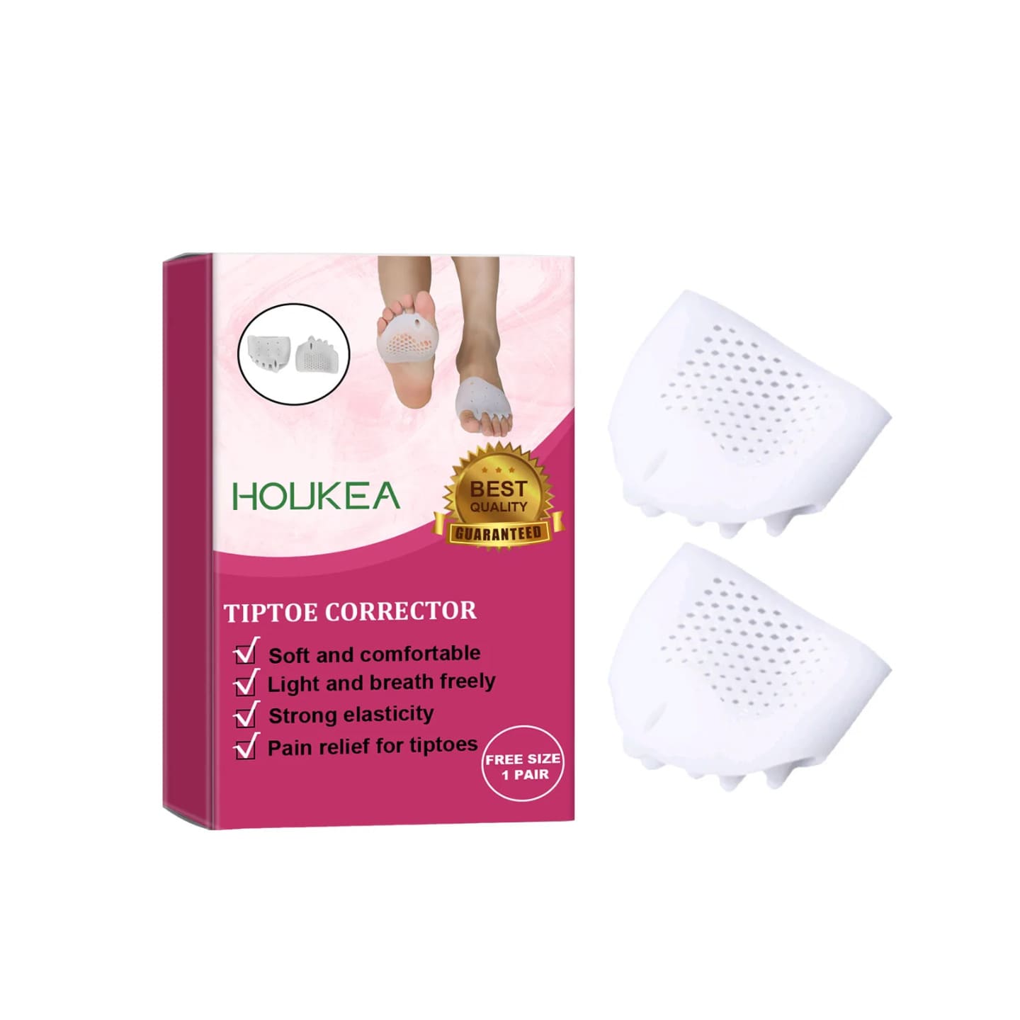 Tiptoe corrector silikonski korektor prstiju za stopala