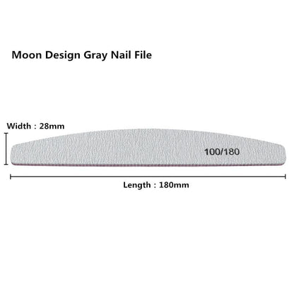 Turpija za nokte dimenzija 180mm x 28mm za precizno oblikovanje
