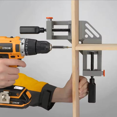 Ugaona stega sa brzim otpustanjem pogodna za busenje i spajanje dasaka i metalnih profila.