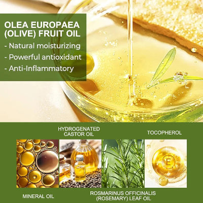 Ulje protiv strija sa prirodnim maslinovim uljem, vitaminom E i ricinusovim uljem snazan antioksidans za kozu