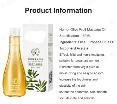 masazno ulje od masline pogodno za trudnice i negu stomaka povecava elasticnost i hidrira kozu