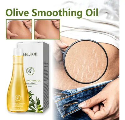 Ulje za uklanjanje i prevenciju strija na telu poboljsava teksturu koze i smanjuje vidljivost starih i novih strija