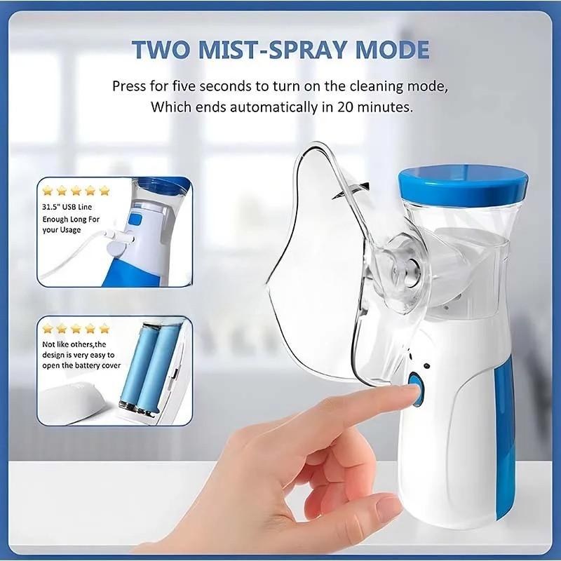 ultrazvucni mesh inhalator u radu