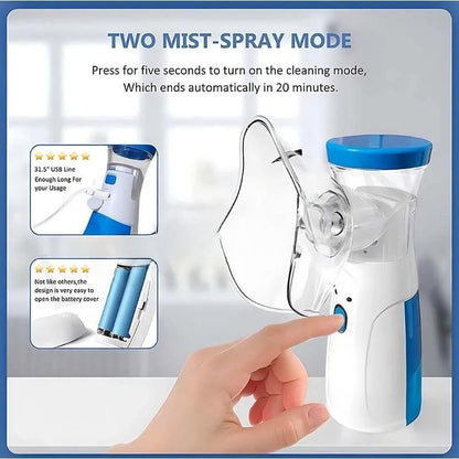 ultrazvucni mesh inhalator u radu