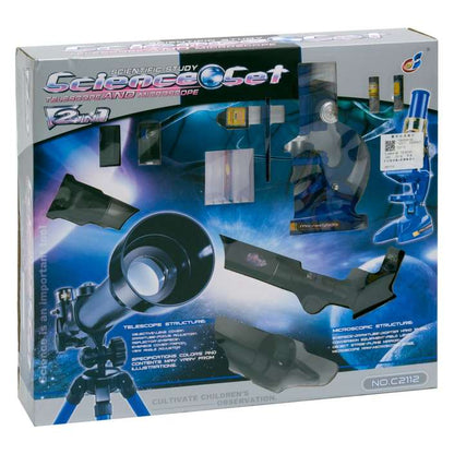 Naucni set za decu teleskop i mikroskop - Azijashop