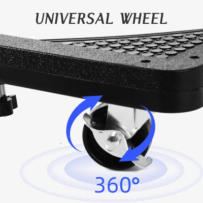 Gumirani univerzalni tocak sa rotacijom 360 stepeni za lako manevrisanje postolja bez ostecenja poda