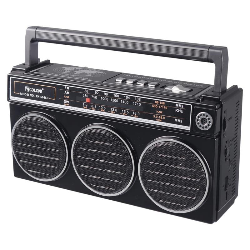 Retro radio Vintage solarni - Azijashop