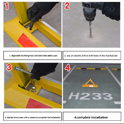 Uputstvo za montazu i laku instalaciju parking barijere ili blokade za vase licno mesto