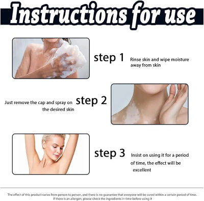  Detaljno uputstvo za upotrebu White Tag spreja. Jednostavna aplikacija za tretiranje depigmentisanih područja na licu, vratu i telu.