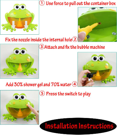 Uputstvo za montazu i upotrebu zabe, igracke za kupanje, prikazuje korake za pravilno postavljanje u kupatilu.